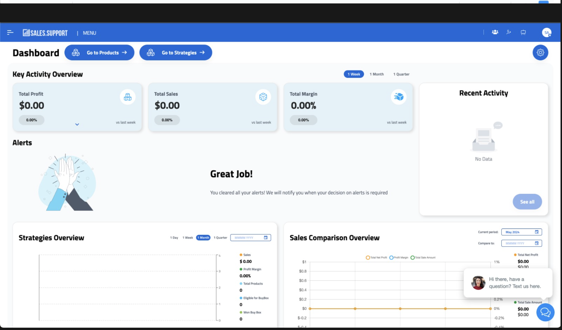Sales Support UI