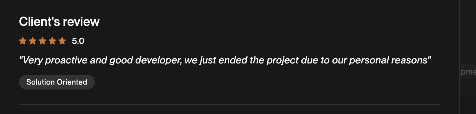 Client review 4